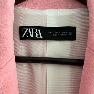 Pink Zara blazer